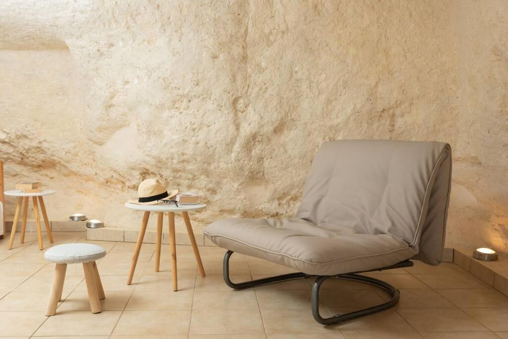 Nostos Cave Seaview Apartment Матала Экстерьер фото
